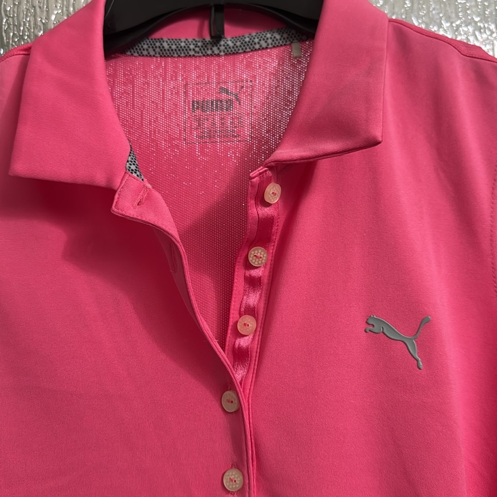 Puma Sleeveless Polo Top - Picture 2 of 4